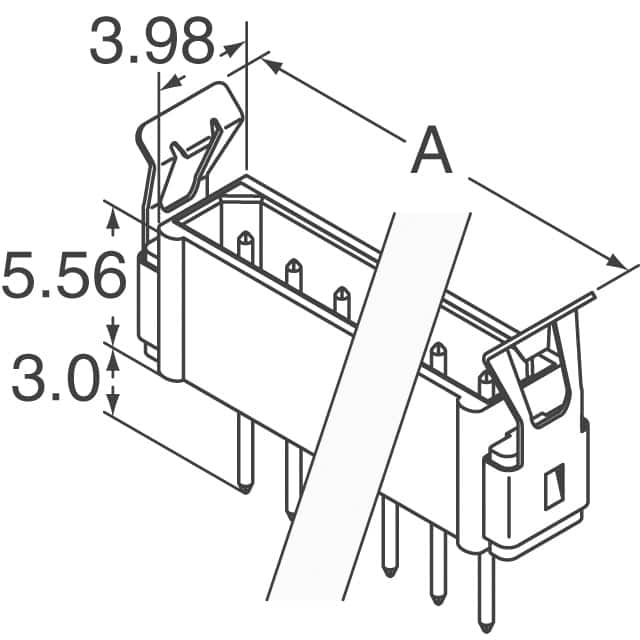 M80-8820342 Harwin Inc.  Headers Male Pins